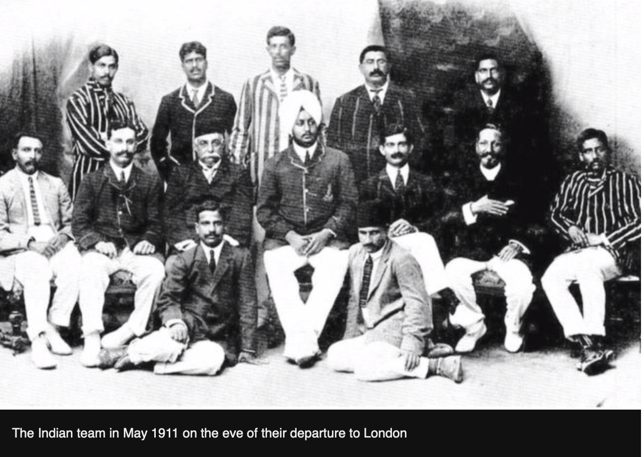 First Indian Cricket Team